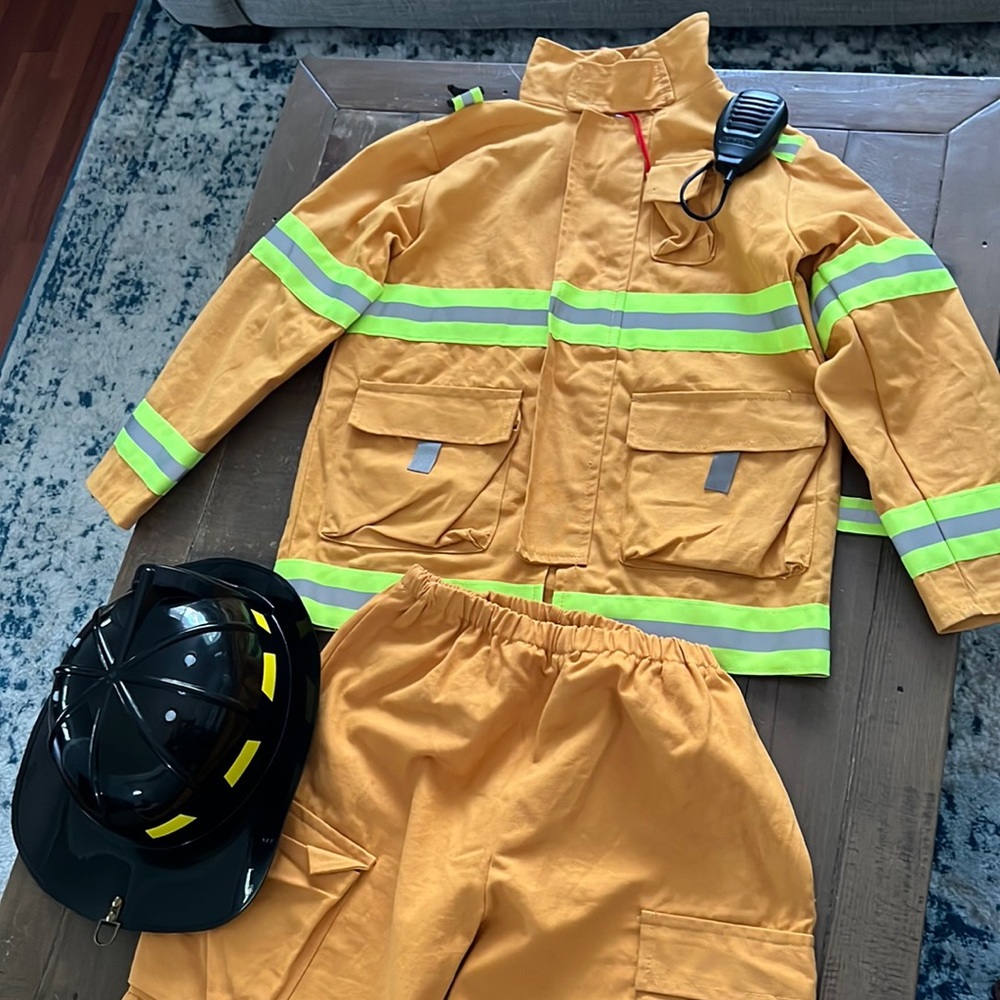 Teetot Firefighter Child Costume, size 7/8